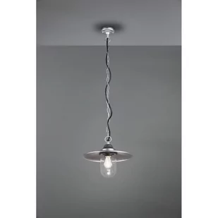 Trio BRENTA Cynk E27 IP44 Lampa wisząca zewnętrzna 301760186 301760186 - Lampy ogrodowe - miniaturka - grafika 1