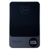 Powerbanki - Powerbank 3MK MagSynergy NI+ 5000mAh Czarny | Bezpłatny transport - miniaturka - grafika 1