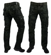 Spodnie męskie - Spodnie bojówki moro robocze 969 r.30 pasek w cenie - miniaturka - grafika 1