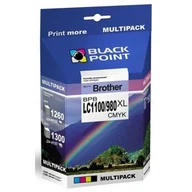 Tusze zamienniki - Black Point BPBLC1100/980XLC zamiennik Brother LC1100/980C - miniaturka - grafika 1