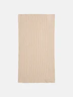 Apaszki i szaliki damskie - Just Cashmere Kaszmirowy szal-koło "Hutton" w kolorze beżowym - 65 x 50 cm - miniaturka - grafika 1