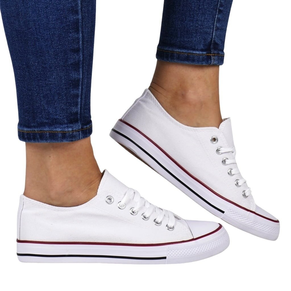 DAMSKIE TRAMPKI BUTY SPORTOWE EVENTO 2000 BIAŁE