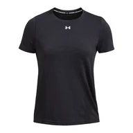 Koszulki i topy damskie - Damska Koszulka z krótkim rękawem UNDER ARMOUR VANISH SEAMLESS LOOSE SS 1384406-001 – Czarny - miniaturka - grafika 1