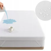 Pokrowce na materace - Ochraniacz Na Materac Wodoodporny 140x200 cm Podkład Pokrowiec ANTIALLERGIC - miniaturka - grafika 1