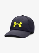 Czapki i chusty sportowe męskie - Męska czapka z daszkiem Under Armour  Blitzing Adj Hat-GRY - miniaturka - grafika 1