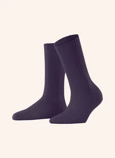 Falke Skarpety Cosy Wool Boot Z Wełną Merino rot - Skarpetki damskie - miniaturka - grafika 1