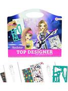 Zabawki kreatywne - Toi-Toys Szkicownik  "Top Designer - Rockstar" - 6+ - miniaturka - grafika 1