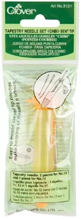 clover Zestaw igieł do gobelinu, metal, wielokolorowy, Jumbo - Akcesoria i części do maszyn do szycia - miniaturka - grafika 1