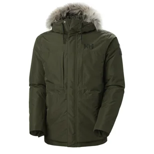 Męska Kurtka ocieplana HELLY HANSEN COASTAL 3.0 PARKA 53995_431 – Zielony - Kurtki męskie - miniaturka - grafika 1