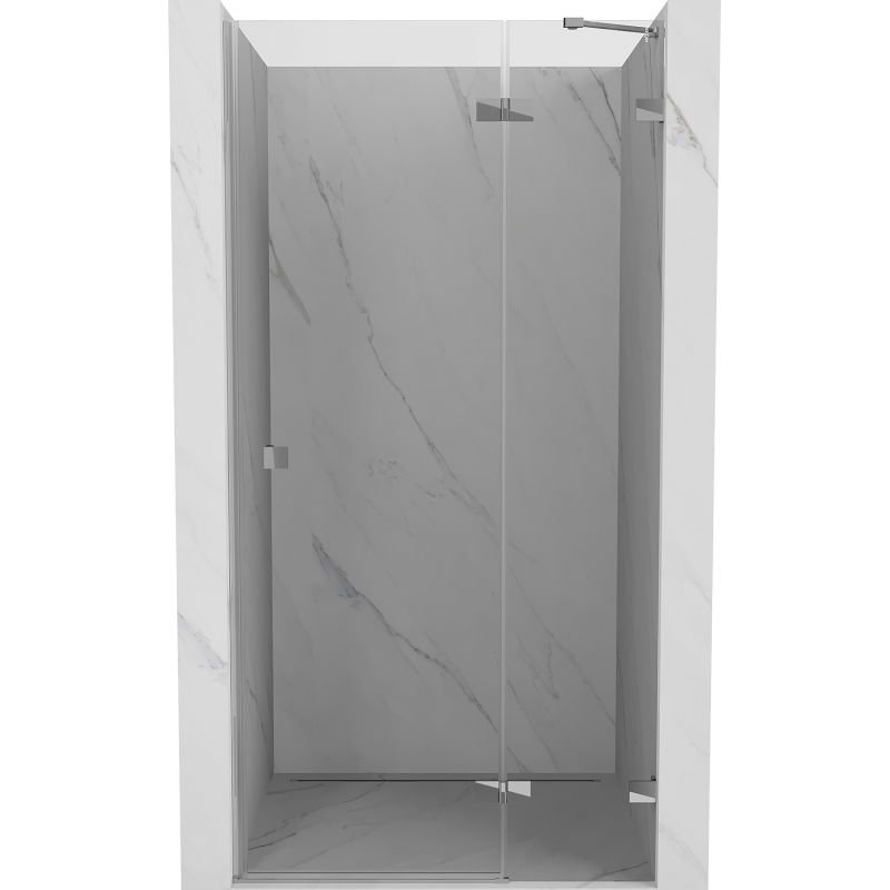 Mexen Lunar drzwi prysznicowe uchylne prawe 95 cm, transparent, chrom - 834-095-000-01-00-P