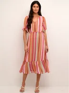 Sukienki - Cream Sukienka letnia Serena 10611490 Kolorowy Regular Fit - miniaturka - grafika 1