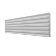 Sztukateria - Listwa ścienna boazeryjna WP125B z polistyrenu 3 szt. 12.5 x 90 cm DMS - miniaturka - grafika 1