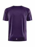 Koszulki męskie - Craft CORE Unify Training Tee koszulka treningowa męska M | True Purple | odzież sportowa dla mężczyzn z poliestru pochodzącego z recyklingu | zakrzywione szwy boczne | Quick Dry T-shirt męski | - miniaturka - grafika 1