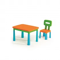Stolik z krzesłem multicolor Tupiko - Stoliki dla dzieci - miniaturka - grafika 1