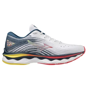 Damskie Buty do biegania MIZUNO WAVE SKY 6 J1GD2202-21 – Biały - Buty sportowe damskie - miniaturka - grafika 1