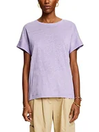 Koszulki i topy damskie - ESPRIT Collection T-shirt damski, 570/lawendowy, L - miniaturka - grafika 1