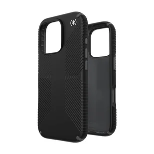 Speck Presidio2 Grip - Etui iPhone 16 Pro (Black / Slate Grey / White) - Etui i futerały do telefonów - miniaturka - grafika 1