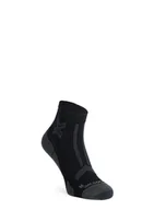 Skarpetki kolarskie - Skarpety biegowe X-Socks Trail Run Discover Ankle - black/charcoal - miniaturka - grafika 1