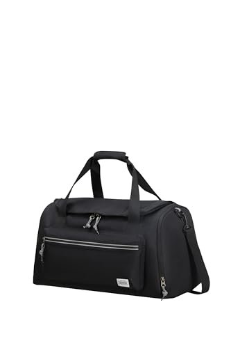 American Tourister BrightUp - torba podróżna na zamek błyskawiczny, 52 cm, 44 l, czarna (czarna), czarny (czarny), Reisetasche 52 cm, torby podróżne
