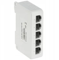 Switche - SWITCH POE / EXTENDER SPT-POE/4-POE-DIN 5-PORTOWY DELTA NETWORK SPT-POE/4-POE-DIN - miniaturka - grafika 1