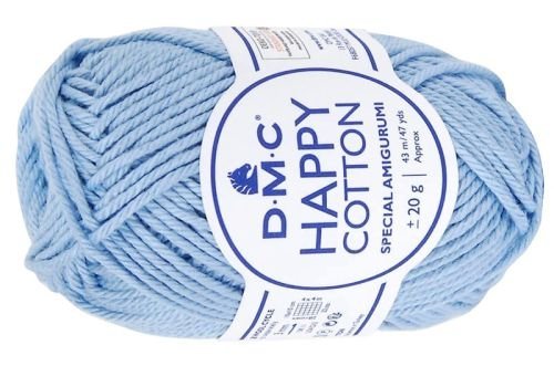włóczka HAPPY COTTON DMC 751 / błękitny