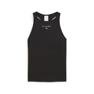 Koszulki sportowe damskie - Damski top o fasonie bokserki PUMA x HYROX CLOUDSPUN PUMA Black - miniaturka - grafika 1