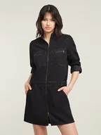 Sukienki - G-Star Sukienka dżinsowa w kolorze czarnym - miniaturka - grafika 1