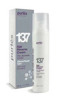 Purles  137 Age Reverse Cream Naprawczy krem odmładzający 50 ml - Kremy do twarzy - miniaturka - grafika 1