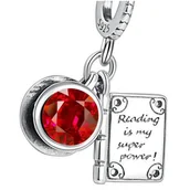 Charmsy - Charms do Pandora - CHARMS KAWA I KSIĄŻKA - miniaturka - grafika 1