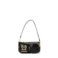Torebki damskie - Love Moschino JC4324PP0LKM0000, Torba Na Ramię Kobieta, Czarny, Unikalne, Czarny, Taglia unica - miniaturka - grafika 1