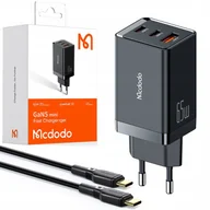 Ładowarki do telefonów - Mcdodo Gan 5 Pro Szybka Ładowarka Do Telefonu Usb-C Usb-A 65W Ch-1542 - miniaturka - grafika 1