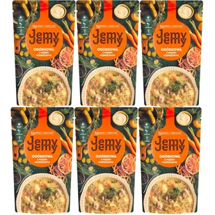 JemyJemy Ogórkowa z mięsem wieprzowym 450 g  x 6 sztuk - Szybkie dania obiadowe - miniaturka - grafika 1