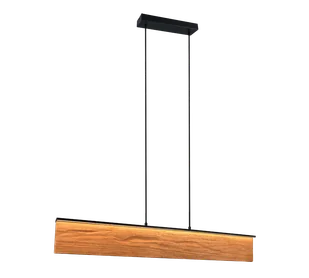 KALEA 355510130 lampa wisząca podświetlania deska LED 39W 3000K DIM wykończenie czarne - Lampy sufitowe - miniaturka - grafika 1