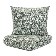 Pościel - Pościel DESSIE z mikrofibry w liście 160x200 cm HOMLA - miniaturka - grafika 1