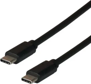 Kabel USB EFB USB-C - USB-C 2 m Czarny (EBUSBC-USB20CK.2) - Kable USB - miniaturka - grafika 1