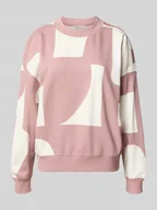 Bluzy damskie - Bluza o luźnym kroju z czystej bawełny - miniaturka - grafika 1