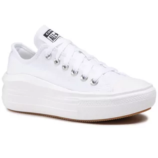 Baleriny - Trampki CONVERSE - Ctas Move Ox 570257C White/White/White - grafika 1