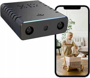 MINI KAMERA SZPIEGOWSKA IP WIFI HD UKRYTA DETEKCJA - Minikamery i aparaty szpiegowskie - miniaturka - grafika 1