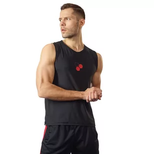 Męska koszulka treningowa bez rękawów Olimp - Men's Sleevless-XXL - Koszulki sportowe męskie - miniaturka - grafika 1