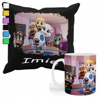 Gadżety dla niej i dla niego - ZESTAW KUBEK + POSZEWKA Z NADRUKIEM-DLA FANA PREZENT MY TALKIN TOM +IMIĘ - miniaturka - grafika 1