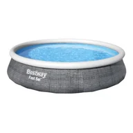 Baseny ogrodowe - Bestway Basen ogrodowy rozporowy 396x84 zestaw 9w1 57376 57376 - miniaturka - grafika 1