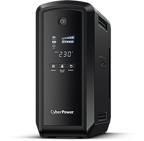 UPS CyberPower Sinewave Series CP900EIPFCLCD AC 220/230/240V 540Watt 900VA 9Ah USB output connectors 6 active PFC