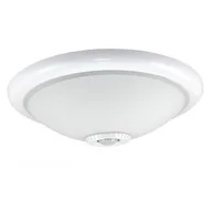 Oprawy, klosze i abażury - LVT Plafon Natynkowy Okrągły 2Xe27 | Z Czujnikiem Ruch I Zmierzchu PL-2XE27-PIR - miniaturka - grafika 1