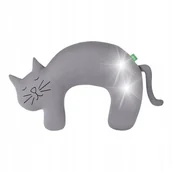 Poduszki do karmienia - PODUSZKA DO KARMIENIA piersią Meow Velvet Grey - miniaturka - grafika 1