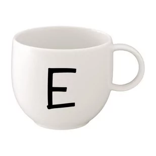 Kubek z literą E Letters Villeroy & Boch - Kubki - miniaturka - grafika 1