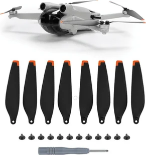 SunnyLife ŚMIGŁA DO DRONA DJI MINI 3 PRO 8 SZTUK 6030F ORANGE - Akcesoria do drona - miniaturka - grafika 1