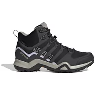 Buty trekkingowe damskie - Buty damskie Adidas Terrex Swift R2 MID GTX W Rozmiar butów (UE): 38 2/3 / Kolor: czarny/biały - miniaturka - grafika 1