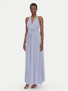 Fracomina Sukienka wieczorowa FQ25SD3010W799Q7 Niebieski Regular Fit - Sukienki - miniaturka - grafika 1