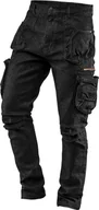 Odzież robocza - Neo Spodnie robocze 5-kieszeniowe DENIM, czarne, rozmiar XXXL - miniaturka - grafika 1