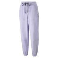 Spodnie damskie - Damskie Spodnie PUMA DARE TO SWEATPANTS TR 53833925 – Fioletowy - miniaturka - grafika 1